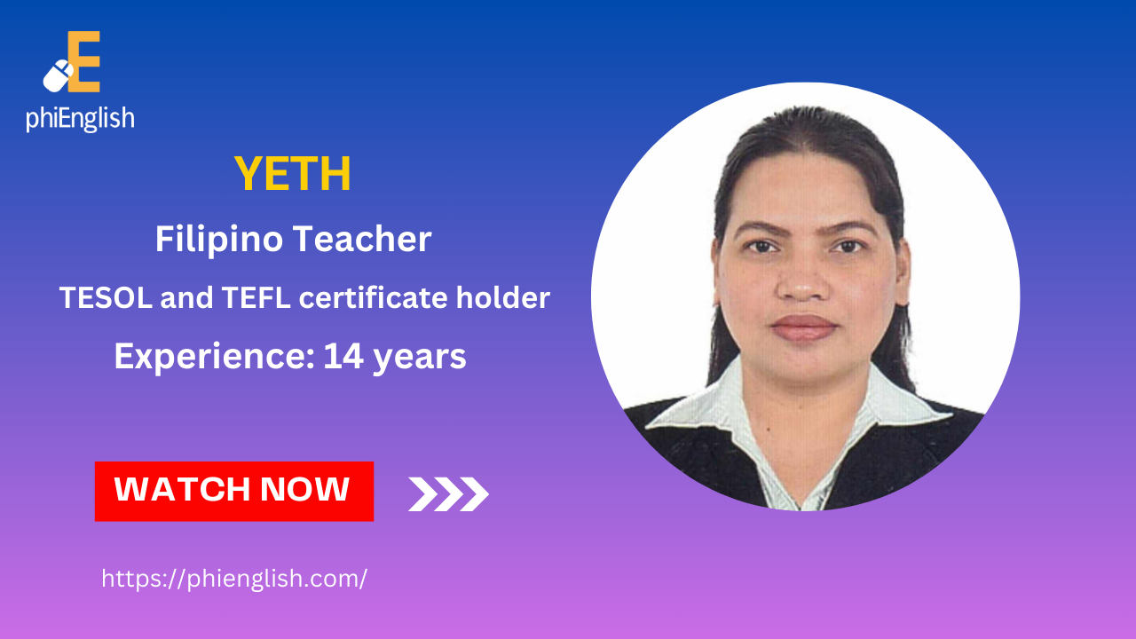 giáo viên tiếng Anh người philippines